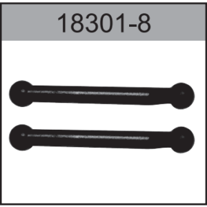 18301-8 Left and Right Steering Linkage For Hospeed 1/18 HS 18301 18302 18303 18311 18321 18331 18421 18431 rc car parts