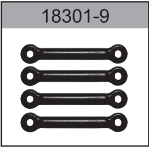 18301-9 Front and Rear Upper Link For Hospeed 1/18 HS 18301 18302 18303 18311 18321 18331 18421 18431 rc car parts