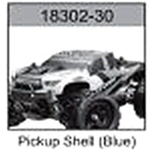 18302-30 Pickup Truck Body Shell (Blue) For hospeed 18302 Parts