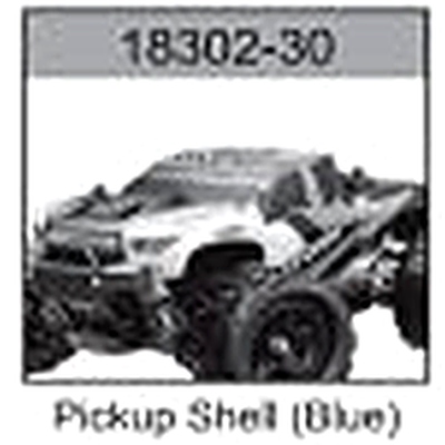 18302-30 Pickup Truck Body Shell (Blue) For hospeed 18302 Parts