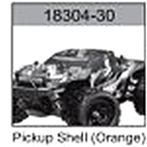 18304-30 Pickup Truck Body Shell (Orange) For hospeed 18304 Parts