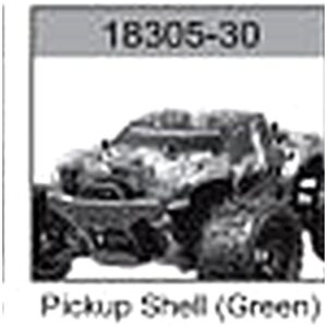 18305-30 Pickup Truck Body Shell (Green) For hospeed 18305 Parts