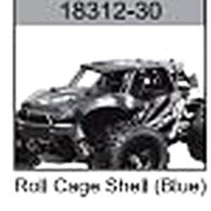 18312-30 Roll Cage Body Shell (Blue) For hospeed 18312 Parts