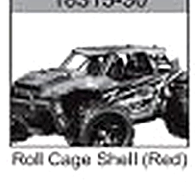 18315-30 Roll Cage Body Shell (Red) For hospeed 18315 Parts