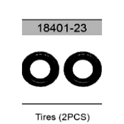 18401-23 Brushless Tires For hospeed 18401 Parts