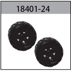 18401-24 Brushless Wheels For hospeed 18401 RC CAR Parts