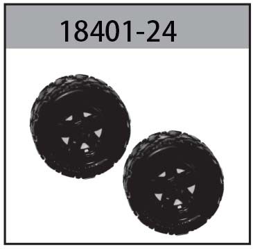 18401-24 Brushless Wheels For hospeed 18401 RC CAR Parts