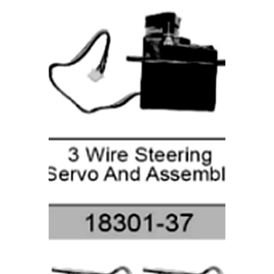 18401-34 3-Wire Digital Servo with Mount For hospeed 18401 Parts