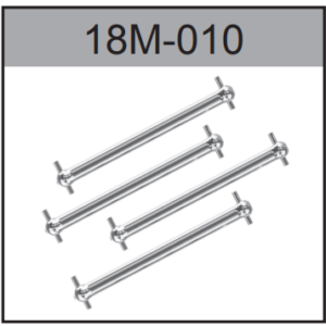 18M-010 Metal Wheel Drive Shaft (Dog Bone) For Hospeed 1/18 HS18-01 18-02 18-03 H18-21 H18-22 H18-51 etc rc car parts