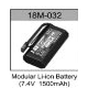18M-032 Modular Li-Po Battery (7.4V 1500mAh, Brushless) For Hospeed 1/18 rc car