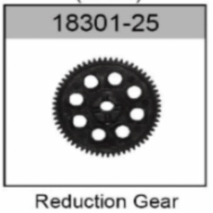18301-25 Center Drive Shaft Reduction Gear For hospeed 18301 Parts