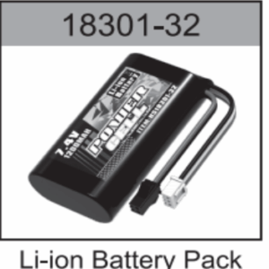 18301-32 7.4V 1200mAh Li-Po Battery (with Protection Board) For hospeed 18301 Parts