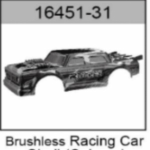 16451-31 Brushless Racing & Drift Body Shell (Colorful, with Dual-Color Headlights) For hospeed 16451 Parts