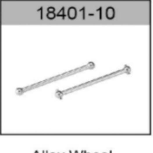 18401-10 Alloy Wheel Drive Shaft For hospeed 18401 Parts