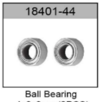 18401-44 Wheel Small Bearing 4x10x3.5 For hospeed 18401 Parts