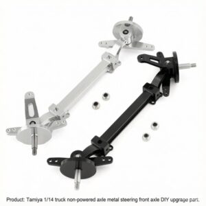 Tamiya 1/14 Truck Non-Powered Metal Steering Front Axle DIY