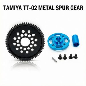 High Speed Metal Spur Gear Set 68T 54500 Aluminum Kit for Tamiya TT-02 RZ007