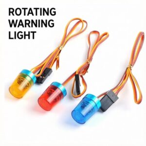RS 1/14 RC Truck Round Rotating Warning Light R104 for Tamiya Truck Excavator