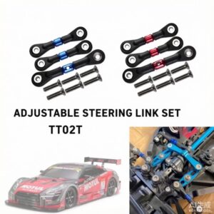 TAMIYA TT02/TT02T/TT01/TT01E/TT01D Adjustable Length Steering Linkage Set