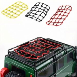 1/10 RC Crawler Roof Rack Net Cover Luggage Net for TRX4 Scale Accessories