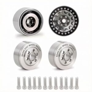 VP 1.9 2.2 inch Stainless Steel Brake Disc Wheel Weight 88g for TRX4 SCX10