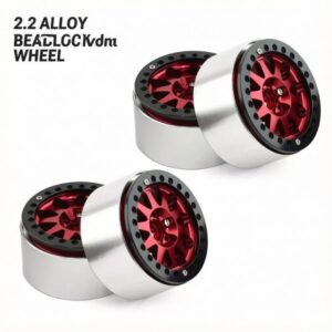 2.2 inch Alloy Beadlock Wheel for 1/10 Crawler SCX10 TRX4