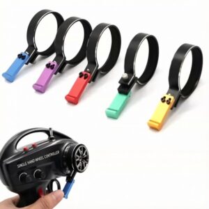 1/10 Crawler Gun Controller Upgrade One-Hand Wheel Controller for SCX10 TRX4 TRX6