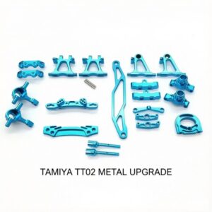 Tamiya TT02 RC Metal Upgrade Parts Front Rear A-Arms Knuckles Steering