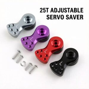 25T Aluminum Adjustable Servo Saver with Torque Release Design W71