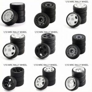 HPI/Kyosho/Tamiya 1/10 WRC Championship Rally Wheels & On-Road Tires XV01/TT02