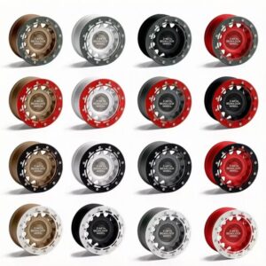 2.6 inch Metal Beadlock Wheel for 1/7 1/8 Crawler MK07 4082 H8H CROSSRC