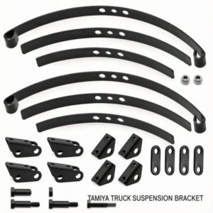 Tamiya 1/14 Truck Front Rear Suspension Hanger Bracket Leaf Spring Reinforcement