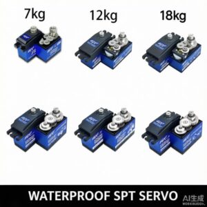7-70KG Waterproof Metal Gear SPT Servo for RC Car Boat Aircraft