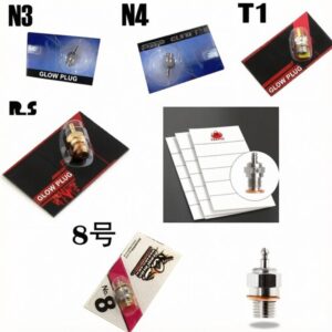 HSP Nitro Engine Glow Plug No.8 T1 N3 N4 TRX 70117 RC Model Car 1/10