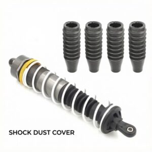1/8 1/10 RC Shock Absorber Dust Cover Bellows Rubber Boot for MK07 Yikong Crawler