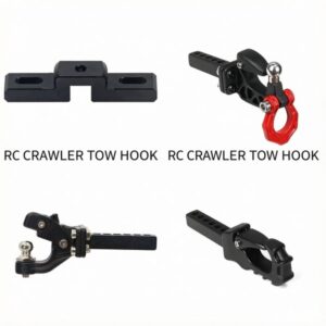 Universal Tow Hook for 1/8 CROSSRC H8H 1/10 SCX10 TRX4 4106 Crawler