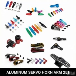 25T Aluminum Alloy Servo Horn Arm Adjustable for RC Car Boat Aircraft