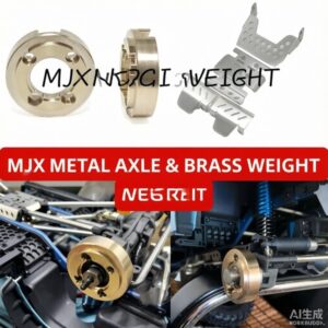 1/8 MJX H8P H8H H8E H8H+ Metal Axle Brass Weight Chassis Armor