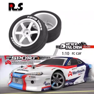 RS 1/10 On-Road Tire for Traxxas HSP Tamiya Kyosho RC Car W110