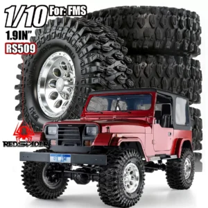 RS 1/10 Crawler D90 Yikong FMS Explorer 1.9 inch Metal Wheel + Tire RS509