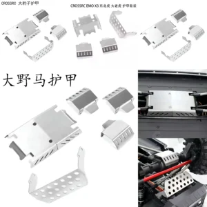 CROSSRC Chassis Armor Rhino Lion Tiger Leopard Buffalo Argali Set