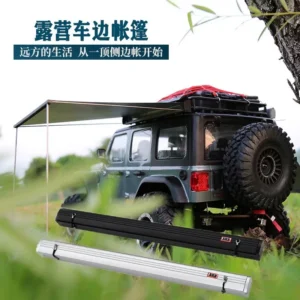 ARB Metal Tent Awning Simulation Side Awning 1/8 1/10 Crawler SCX10 Yikong