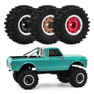 1/30 SCX24 0.7 inch Wheel & Tire for Ford Bronco Jeep K10 Ascent-32 D419