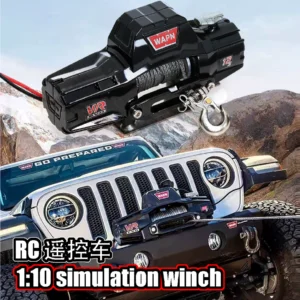 RS 1/7 1/8 RC Crawler MJX H8 CK MK07 Thunder Electric Winch W275