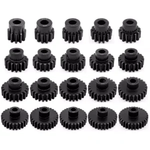 Chromium Steel 11-30T Pinion Gear with M5 Grub Screw M1.5 Module 8.0mm Bore