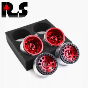Crawler 2.2 inch Alloy Beadlock Wheel for 1/10 SCX10 TRX-4 Universal