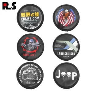 RS 1.9 2.2 inch RC Crawler Spare Tire Cover Dust Cover for TRX4 SCX10