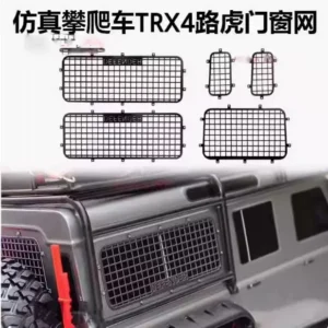 1/10 Crawler Traxxas TRX4 Land Rover Window Light Cover Mesh Upgrade