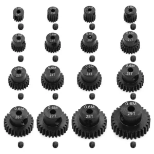 Tamiya 0.6M Steel Pinion Gear 3.175mm Bore RZ022