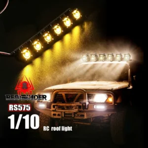 RS 1/10 1/8 Crawler Roof Light CH3 Control Smiley Ghost Light RS575